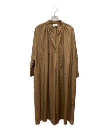 1er Arrondissement（プルミエ アロンディスモン）の古着「スキッパータフタワンピース/B1044AFA032」｜ベージュ