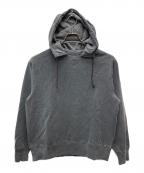 lenoリノ）の古着「COTTON CASHMERE FREEDOM SLEEVE HOODIE」｜グレー
