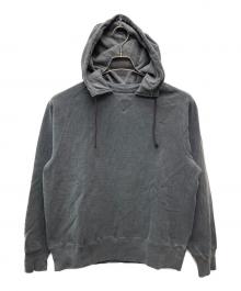 leno（リノ）の古着「COTTON CASHMERE FREEDOM SLEEVE HOODIE」｜グレー