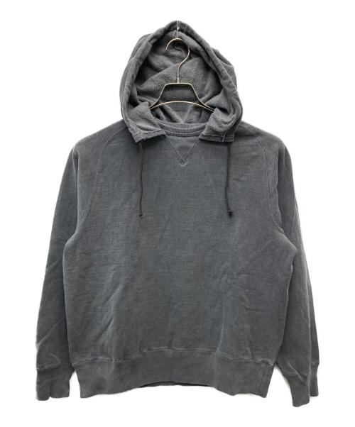 leno（リノ）leno (リノ) COTTON CASHMERE FREEDOM SLEEVE HOODIE グレー サイズ:1の古着・服飾アイテム