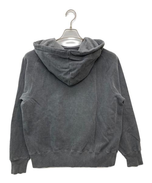 leno（リノ）leno (リノ) COTTON CASHMERE FREEDOM SLEEVE HOODIE グレー サイズ:1の古着・服飾アイテム