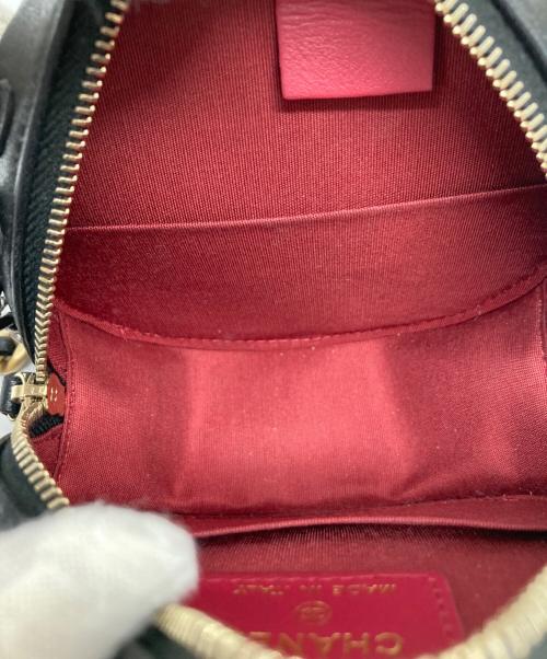 CHANEL（シャネル）CHANEL (シャネル) 19ラウンド チェーンショルダーバッグ ブラックの古着・服飾アイテム