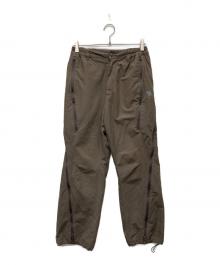 san san gear（サンサンギア）の古着「THIRD KITジップパンツ」｜ブラウン