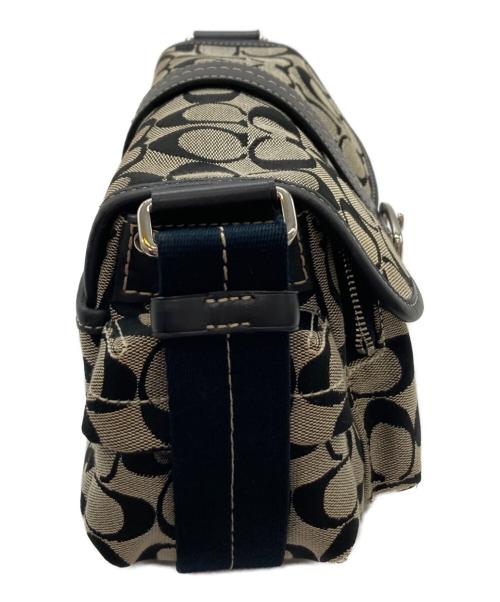 COACH（コーチ）COACH (コーチ) SOHO/シグネチャーキャンバスショルダーバッグ/6835 ベージュの古着・服飾アイテム