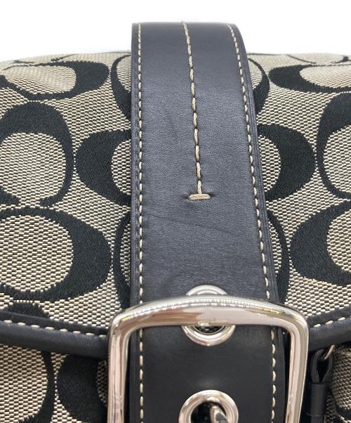 COACH（コーチ）COACH (コーチ) SOHO/シグネチャーキャンバスショルダーバッグ/6835 ベージュの古着・服飾アイテム