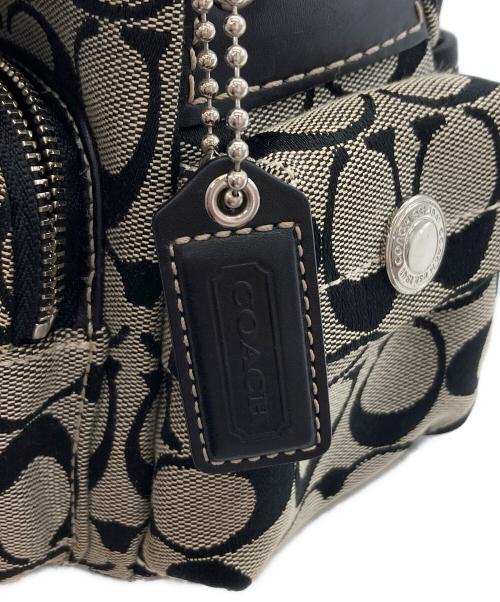 COACH（コーチ）COACH (コーチ) SOHO/シグネチャーキャンバスショルダーバッグ/6835 ベージュの古着・服飾アイテム