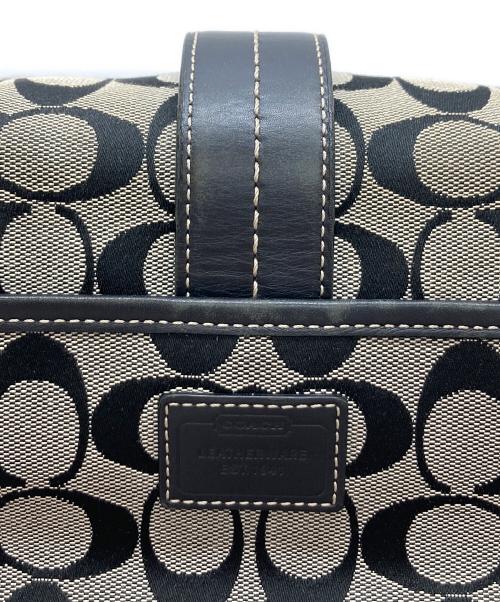 COACH（コーチ）COACH (コーチ) SOHO/シグネチャーキャンバスショルダーバッグ/6835 ベージュの古着・服飾アイテム