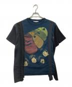 Needlesニードルズ）の古着「再構築Tシャツ」｜ブラック