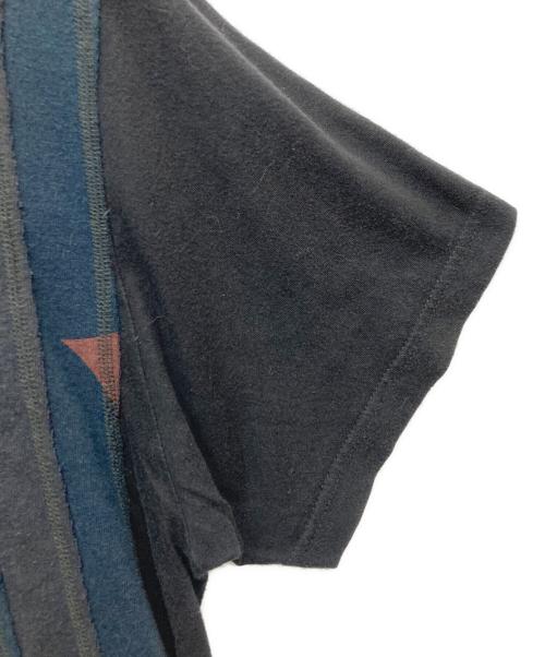 Needles（ニードルズ）Needles (ニードルズ) 再構築Tシャツ ブラック サイズ:Ｍの古着・服飾アイテム