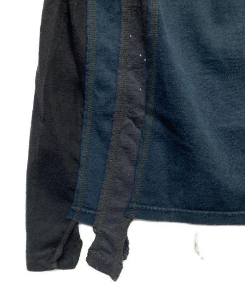 Needles（ニードルズ）Needles (ニードルズ) 再構築Tシャツ ブラック サイズ:Ｍの古着・服飾アイテム