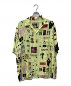 WACKO MARIA×YULALAワコマリア）の古着「HAWAIIAN SHIRT」｜グリーン