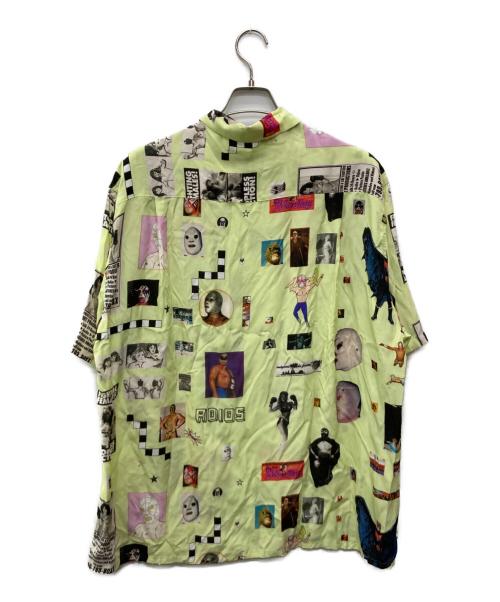 WACKO MARIA（ワコマリア）WACKO MARIA (ワコマリア) YULALA HAWAIIAN SHIRT グリーン サイズ:ＸＬの古着・服飾アイテム