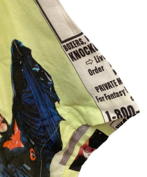 WACKO MARIA（ワコマリア）WACKO MARIA (ワコマリア) YULALA HAWAIIAN SHIRT グリーン サイズ:ＸＬの古着・服飾アイテム