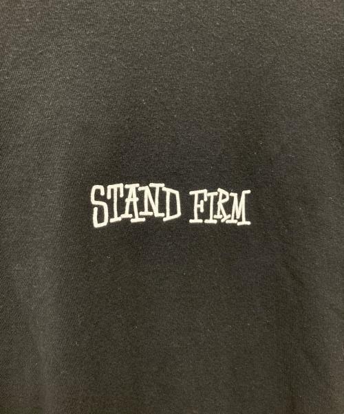 stussy（ステューシー）stussy (ステューシー) STAND FIRMカットソー ブラック サイズ:Lの古着・服飾アイテム