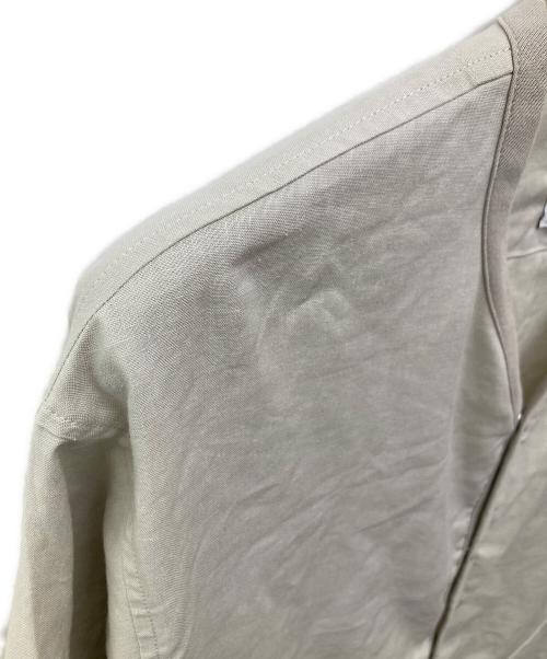 DANTON（ダントン）DANTON (ダントン) リネンシャツカーディガン/DT-B0350 ベージュ サイズ:40の古着・服飾アイテム