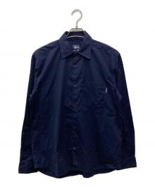 stussy（ステューシー）の古着「ポケットワークシャツ」｜ネイビー