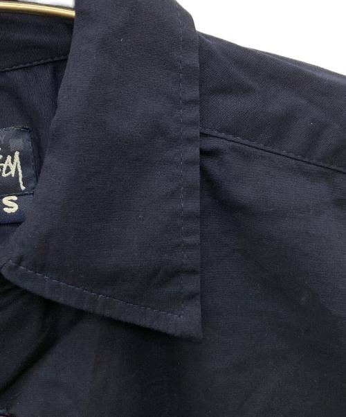 stussy（ステューシー）stussy (ステューシー) ポケットワークシャツ ネイビー サイズ:Ｓの古着・服飾アイテム