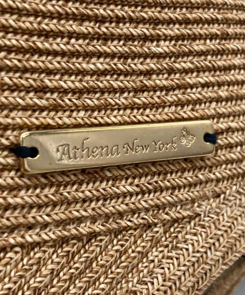 Athena NEW YORK（アシーナニューヨーク）Athena New York (アシーナニューヨーク) JANETキャップ ベージュの古着・服飾アイテム