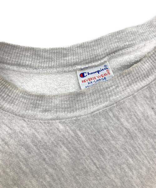 Champion REVERSE WEAVE（チャンピオン リバース ウィーブ）Champion REVERSE WEAVE (チャンピオン リバース ウィーブ) クルーネックスウェット グレー サイズ:XXLの古着・服飾アイテム