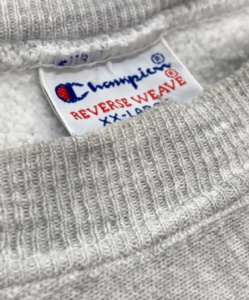 Champion REVERSE WEAVE（チャンピオン リバース ウィーブ）Champion REVERSE WEAVE (チャンピオン リバース ウィーブ) クルーネックスウェット グレー サイズ:XXLの古着・服飾アイテム