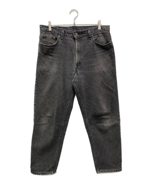 LEVI'S（リーバイス）LEVI'S (リーバイス) 先染め550デニムパンツ ブラック サイズ:W36の古着・服飾アイテム