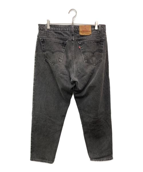 LEVI'S（リーバイス）LEVI'S (リーバイス) 先染め550デニムパンツ ブラック サイズ:W36の古着・服飾アイテム