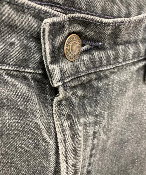LEVI'S（リーバイス）LEVI'S (リーバイス) 先染め550デニムパンツ ブラック サイズ:W36の古着・服飾アイテム
