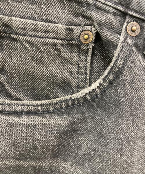 LEVI'S（リーバイス）LEVI'S (リーバイス) 先染め550デニムパンツ ブラック サイズ:W36の古着・服飾アイテム