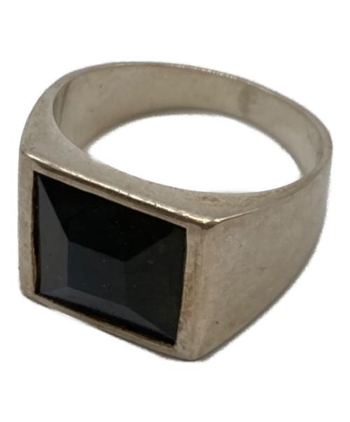 HASH.（ハッシュ）HASH. (ハッシュ) Labradorite square ring サイズ:21号の古着・服飾アイテム