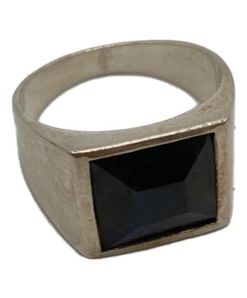 HASH.（ハッシュ）HASH. (ハッシュ) Labradorite square ring サイズ:21号の古着・服飾アイテム