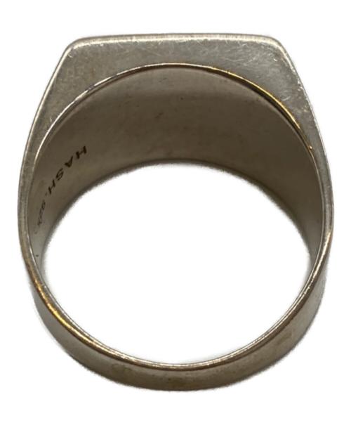 HASH.（ハッシュ）HASH. (ハッシュ) Labradorite square ring サイズ:21号の古着・服飾アイテム
