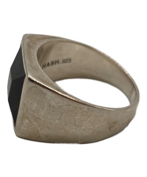 HASH.（ハッシュ）HASH. (ハッシュ) Labradorite square ring サイズ:21号の古着・服飾アイテム