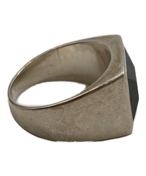 HASH.（ハッシュ）HASH. (ハッシュ) Labradorite square ring サイズ:21号の古着・服飾アイテム