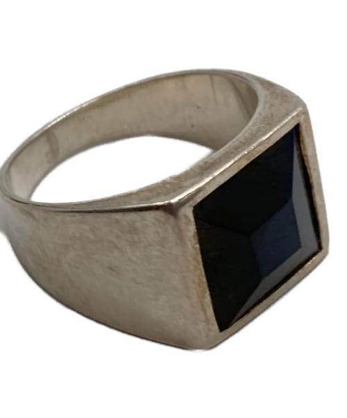 HASH.（ハッシュ）HASH. (ハッシュ) Labradorite square ring サイズ:21号の古着・服飾アイテム