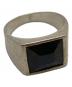 HASH. (ハッシュ) Labradorite square ring サイズ:21号：14000円