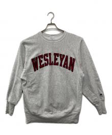 Champion REVERSE WEAVE（チャンピオン リバース ウィーブ）の古着「クルーネックスウェット」｜グレー