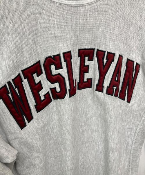 Champion REVERSE WEAVE（チャンピオン リバース ウィーブ）Champion REVERSE WEAVE (チャンピオン リバース ウィーブ) クルーネックスウェット グレー サイズ:Lの古着・服飾アイテム