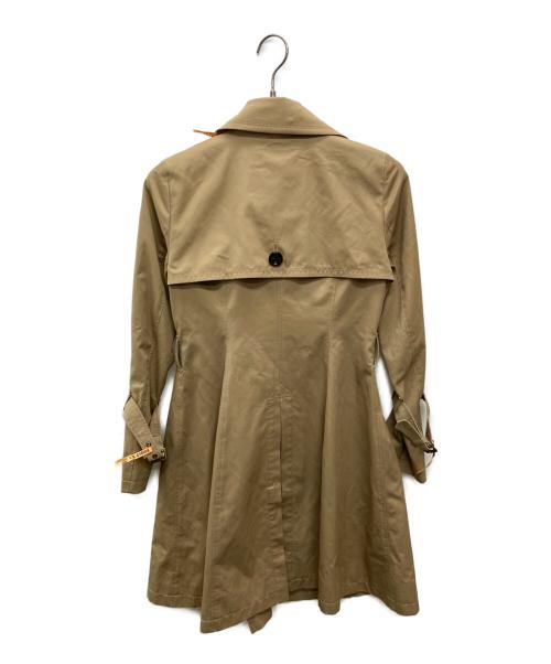 BURBERRY BLUE LABEL（バーバリー ブルー レーベル）BURBERRY BLUE LABEL (バーバリー ブルー レーベル) トレンチコート ベージュ サイズ:38の古着・服飾アイテム