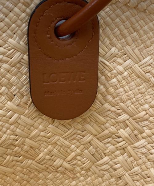 LOEWE（ロエベ）LOEWE (ロエベ) アナグラム バケットバッグ スモール ベージュの古着・服飾アイテム