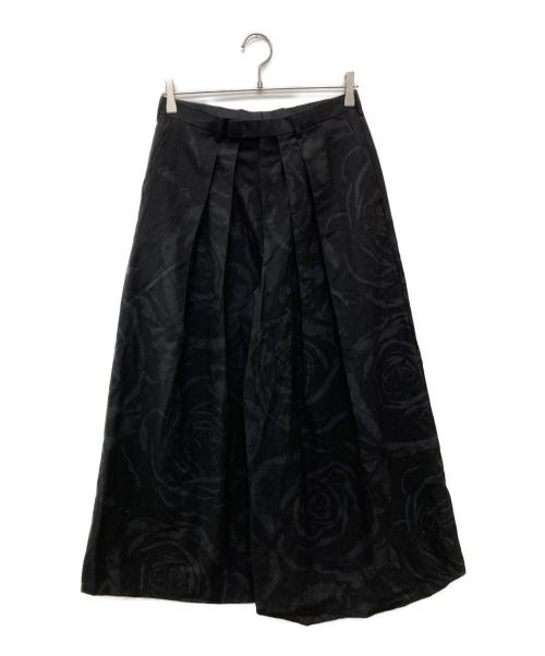 LAD MUSICIAN（ラッドミュージシャン）LAD MUSICIAN (ラッドミュージシャン) BIG ROSE 2TUCK HAKAMA PANTS ブラック サイズ:42の古着・服飾アイテム