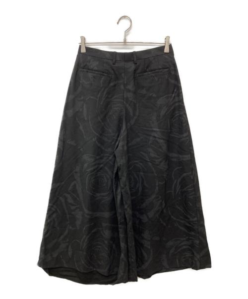 LAD MUSICIAN（ラッドミュージシャン）LAD MUSICIAN (ラッドミュージシャン) BIG ROSE 2TUCK HAKAMA PANTS ブラック サイズ:42の古着・服飾アイテム