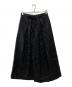 LAD MUSICIAN（ラッドミュージシャン）の古着「BIG ROSE 2TUCK HAKAMA PANTS」｜ブラック