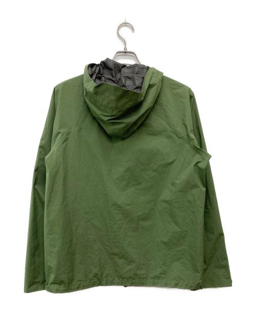 MAMMUT（マムート）MAMMUT (マムート) CLIMATE Rain -Suits グリーン×ブラック サイズ:Lの古着・服飾アイテム