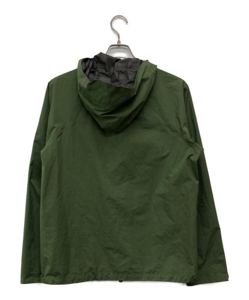 MAMMUT（マムート）MAMMUT (マムート) CLIMATE Rain -Suits グリーン×ブラック サイズ:Lの古着・服飾アイテム