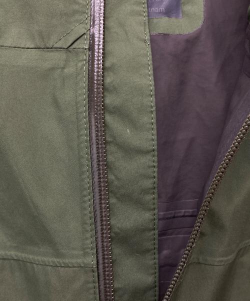 MAMMUT（マムート）MAMMUT (マムート) CLIMATE Rain -Suits グリーン×ブラック サイズ:Lの古着・服飾アイテム