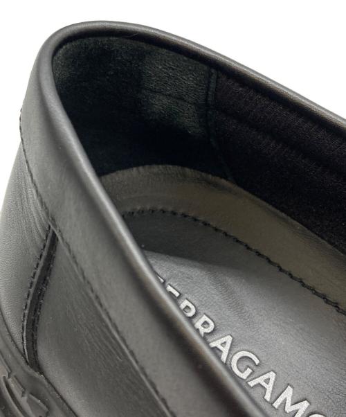 Ferragamo（フェラガモ）Ferragamo (フェラガモ) ペニーローファー/0784417 ブラック サイズ:8Mの古着・服飾アイテム
