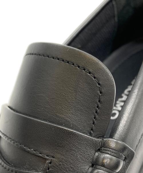 Ferragamo（フェラガモ）Ferragamo (フェラガモ) ペニーローファー/0784417 ブラック サイズ:8Mの古着・服飾アイテム
