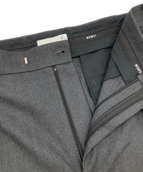 WTAPS（ダブルタップス）WTAPS (ダブルタップス) TRDT1801 / TROUSERS / WOPL. SERGE/261TQDT-PTM03 グレー サイズ:Ｌの古着・服飾アイテム