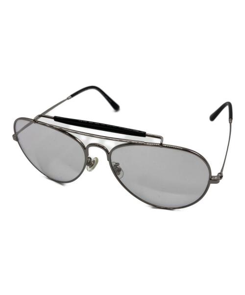 Zoff（ゾフ）Zoff (ゾフ) takashi kumagai (タカシクマガイ) ティアドロップサングラス/ZY192G02A.16E2 グレー サイズ:59□16-145の古着・服飾アイテム
