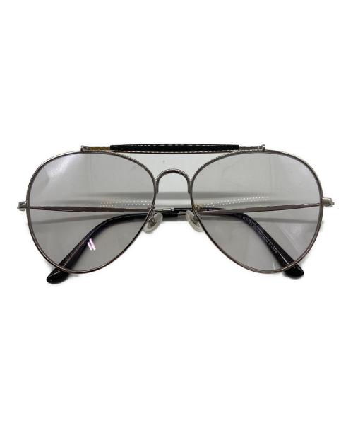 Zoff（ゾフ）Zoff (ゾフ) takashi kumagai (タカシクマガイ) ティアドロップサングラス/ZY192G02A.16E2 グレー サイズ:59□16-145の古着・服飾アイテム